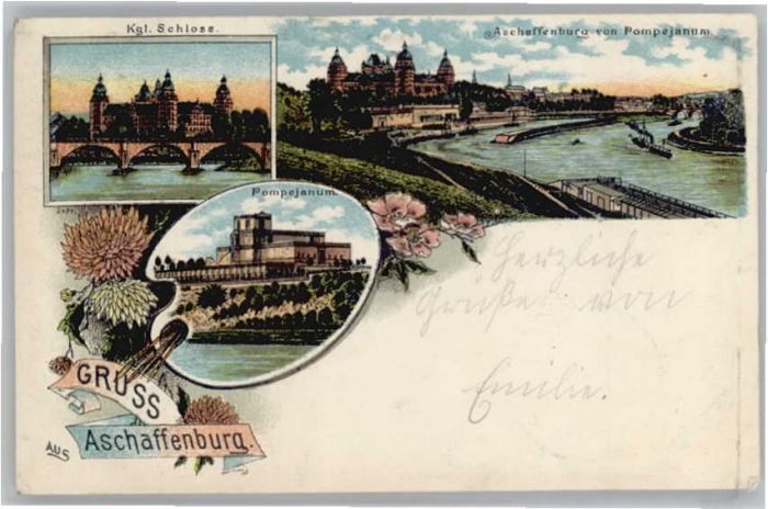 Aschaffenburg Main Aschaffenburg Schloss Pompejanum
