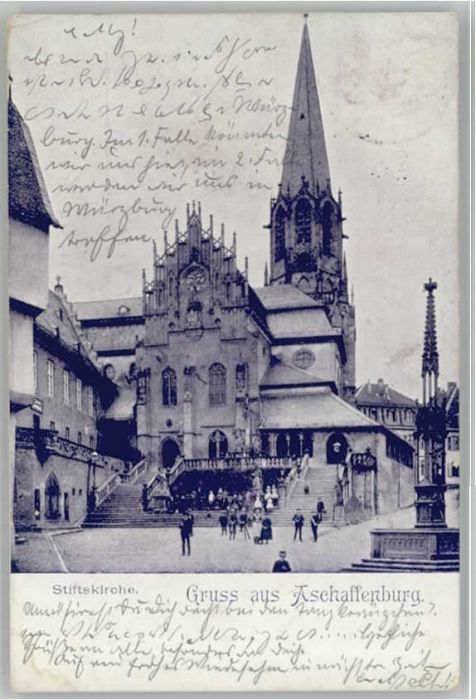 Aschaffenburg Main Aschaffenburg Stiftskirche