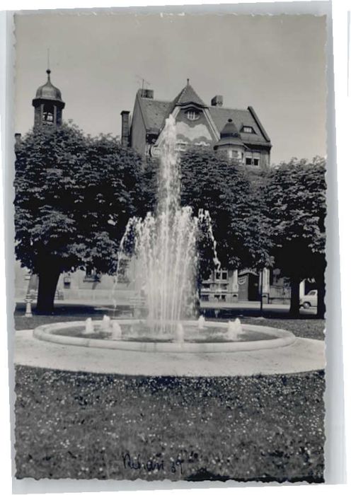 Rehau Springbrunnen Maxplatz