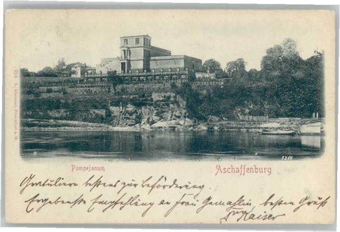 Aschaffenburg Main Aschaffenburg Pompejanum
