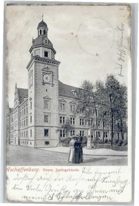 Aschaffenburg Main Aschaffenburg Justizgebäude