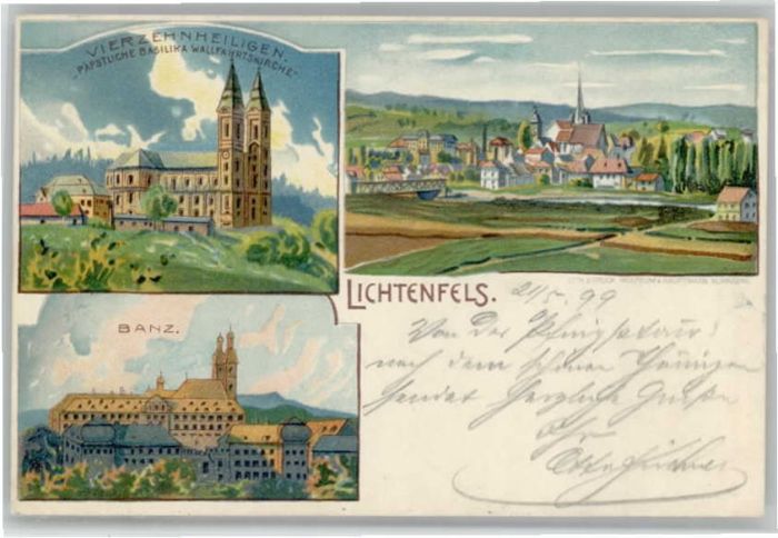 Lichtenfels Bayern Lichtenfels Vierzehnheiligen Banz