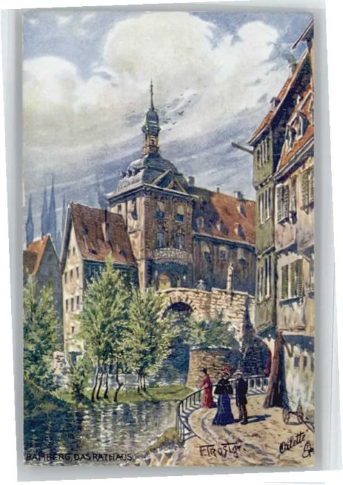 Bamberg Künstler Feldpost. Trost