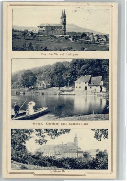 Hausen Bad Staffelstein Basilika Vierzehnheiligen Schloss Banz