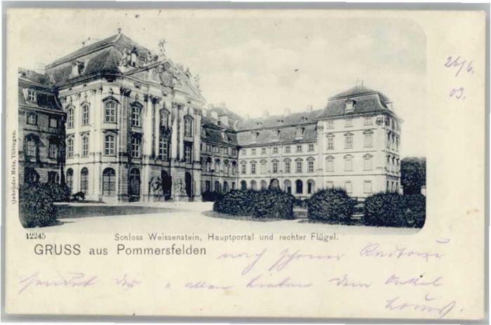 Pommersfelden Schloss Weissenstein