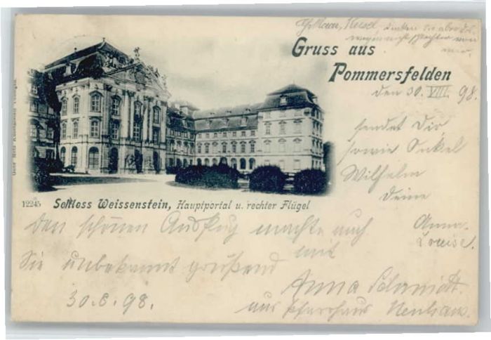 Pommersfelden Schloss Weissenstein