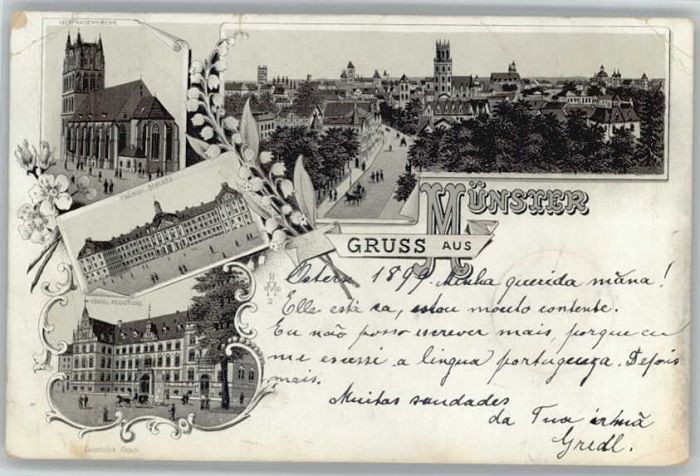 Muenster Westfalen iebfrauen Kirche