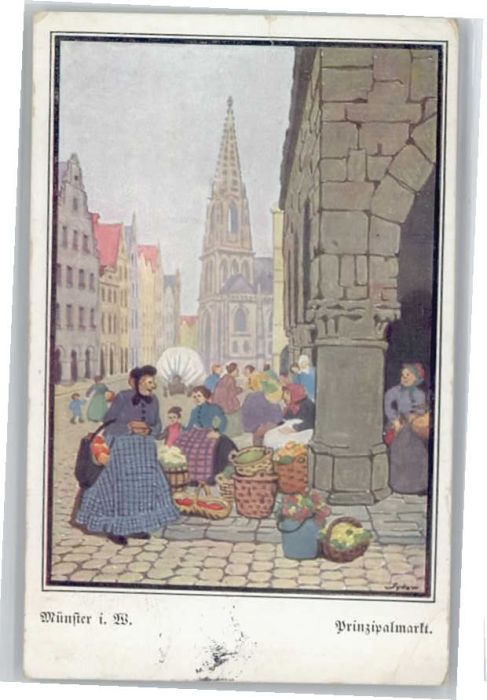 Muenster Westfalen rinzipalmarkt