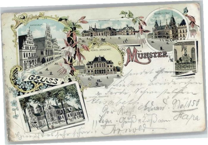 Muenster Westfalen udgeribrunnen