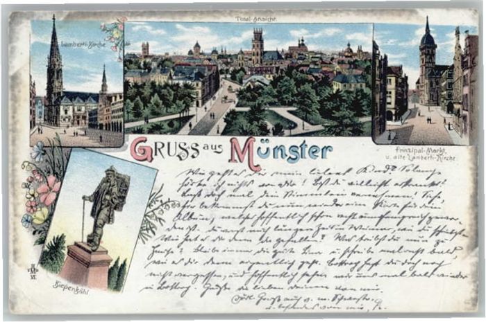 Muenster Westfalen amberti Kirche Biepenkähl x