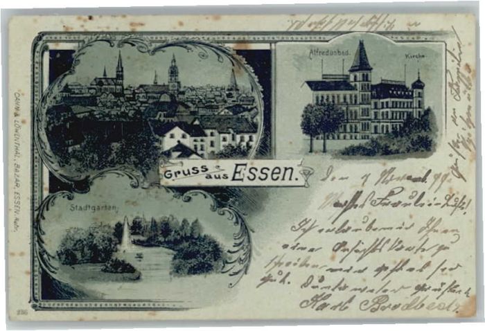 Essen Ruhr Essen Stadtgarten Alfredusbad