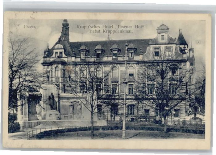 Essen Ruhr Essen Kruppsches Hotel Essener Hof