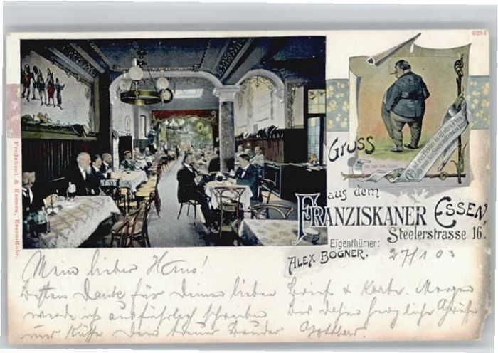 Essen Ruhr Essen Gaststätte Franziskaner Steelerst