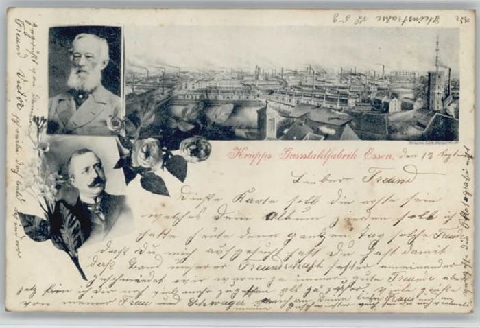 Essen Ruhr Essen Gussstahlfabrik Krupp