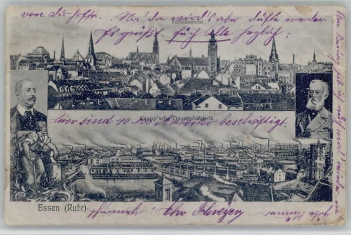 Essen Ruhr Essen Gussstahlfabrik Krupp