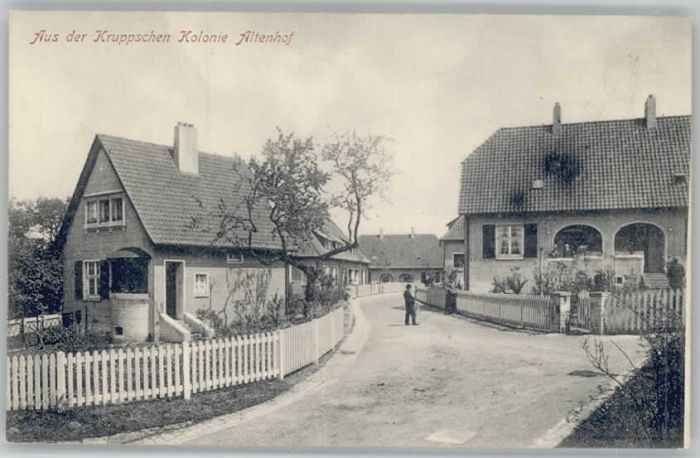 Altenhof Essen Kruppschen Kolonie