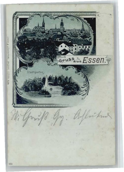 Essen Ruhr Essen Stadtgarten