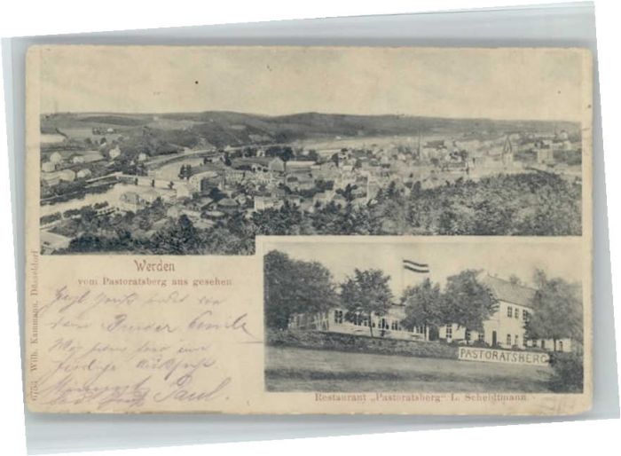 Werden Ruhr Werden Restaurant Pastoratsberg