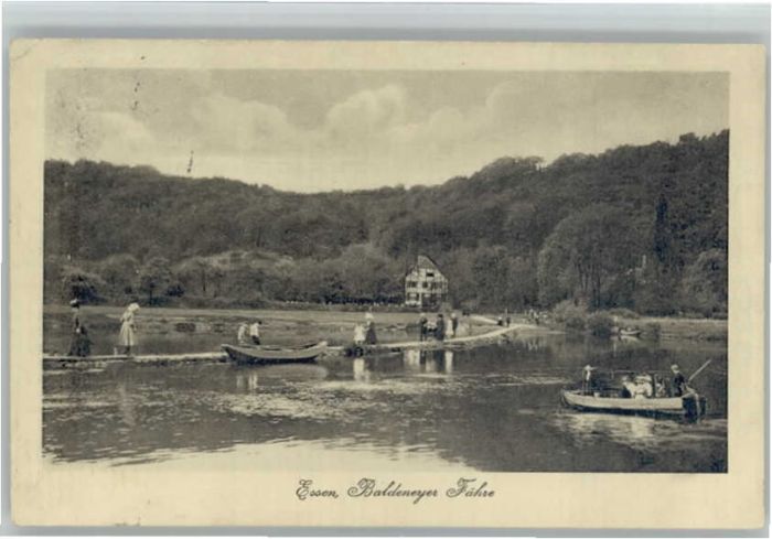 Essen Ruhr Essen Baldeneyer Fähre