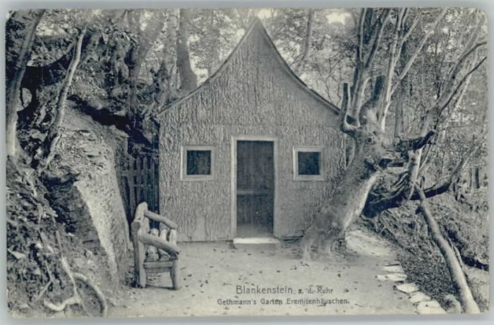 Blankenstein Ruhr Gethmanns Garten Eremitenhäuschen