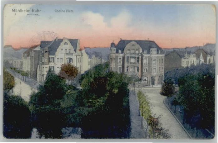 Muelheim Ruhr oethe Platz