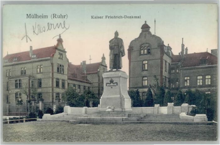 Muelheim Ruhr aiser Friedrich-Denkmal