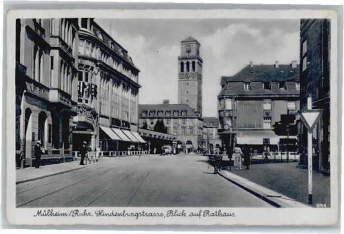 Muelheim Ruhr indenburgstrasse Rathaus