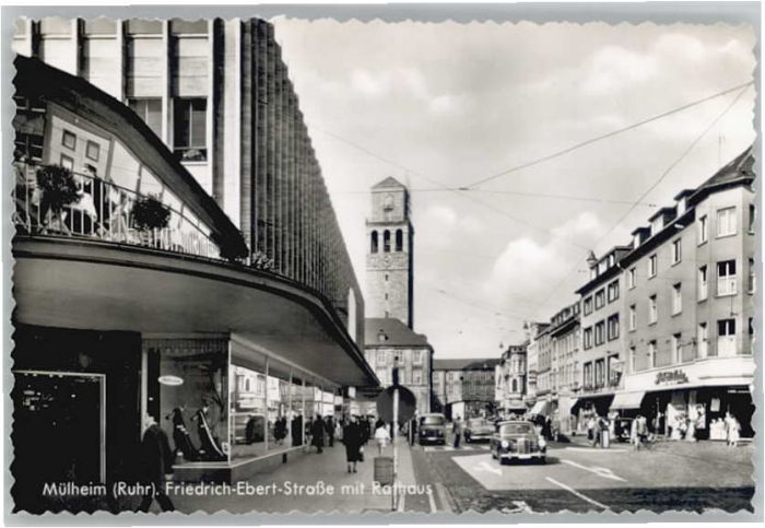 Muelheim Ruhr riedrich-Ebert-Strasse Rathaus