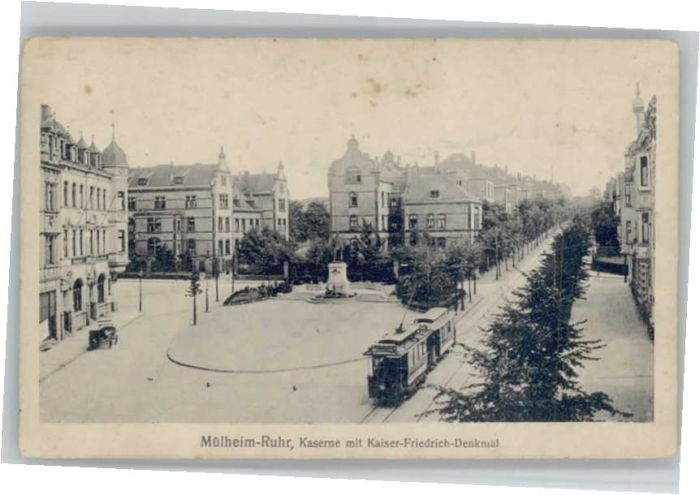 Muelheim Ruhr aiser-Friedrich-Denkmal Kaserne