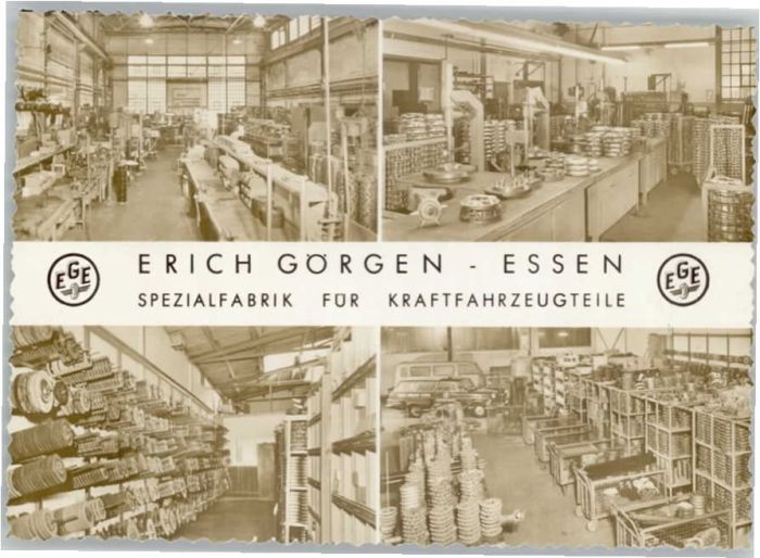 Essen Ruhr Essen Fabrik Erich Görgen