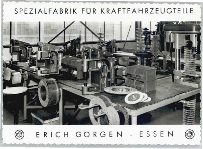 Essen Ruhr Essen Fabrik Erich Görgen