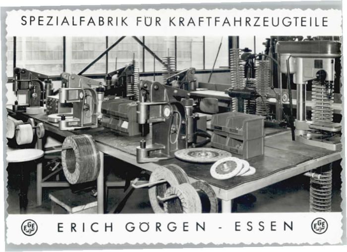 Essen Ruhr Essen Fabrik Erich Görgen
