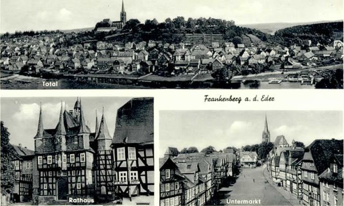 Frankenberg Eder Rathaus Untermarkt