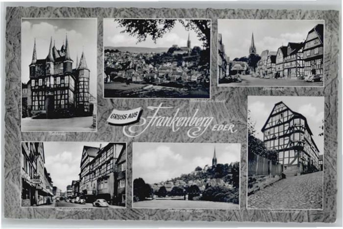 Frankenberg Eder Rathaus Obermarkt Neustädter Strasse Ju