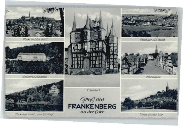 Frankenberg Eder Kreiskrankenhaus Hotel Zum Gossberg Obe