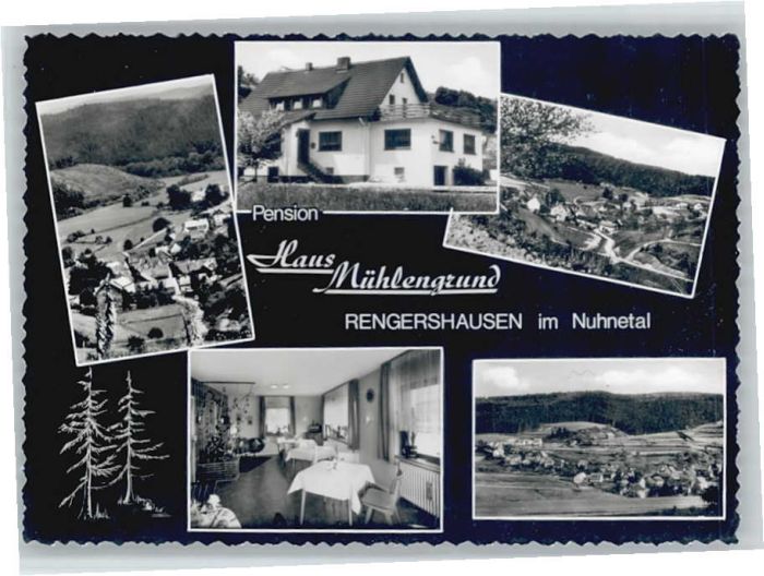 Rengershausen Frankenberg Eder Pension Haus Mühlengrund