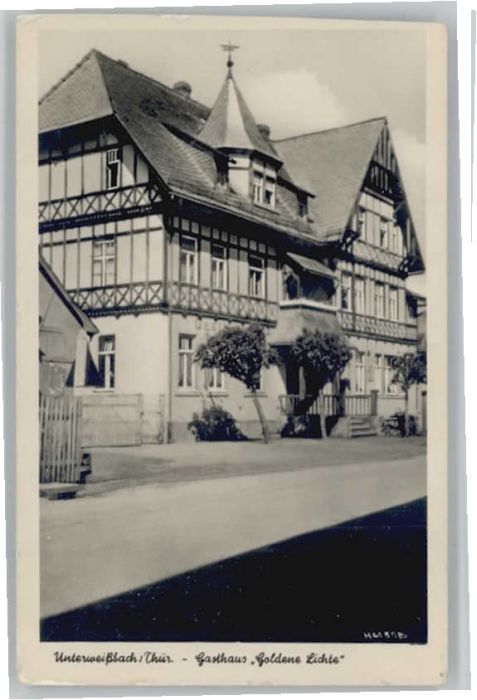 Unterweissbach Gasthaus Goldene Lichte