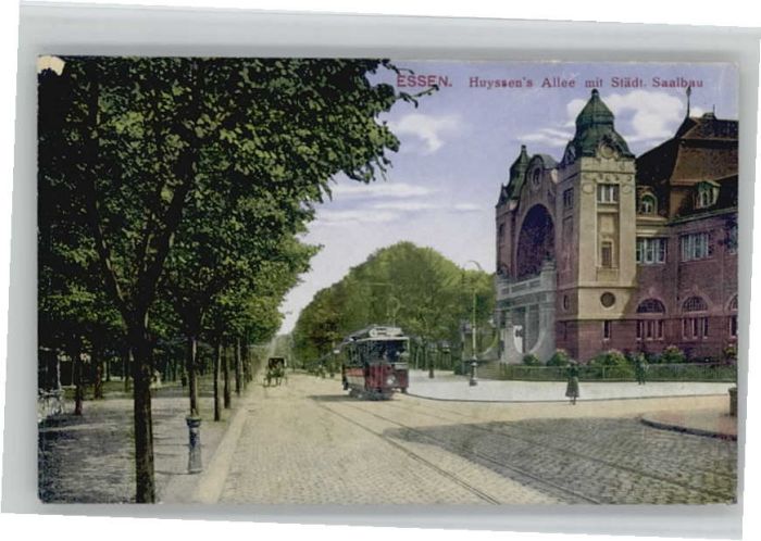 Essen Ruhr Essen Saalbau Huyssenallee