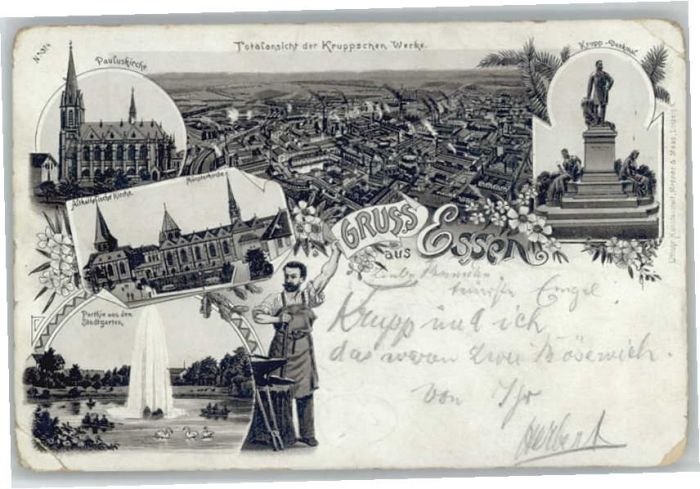 Essen Ruhr Essen Pauluskirche Münsterkirche Stadtg