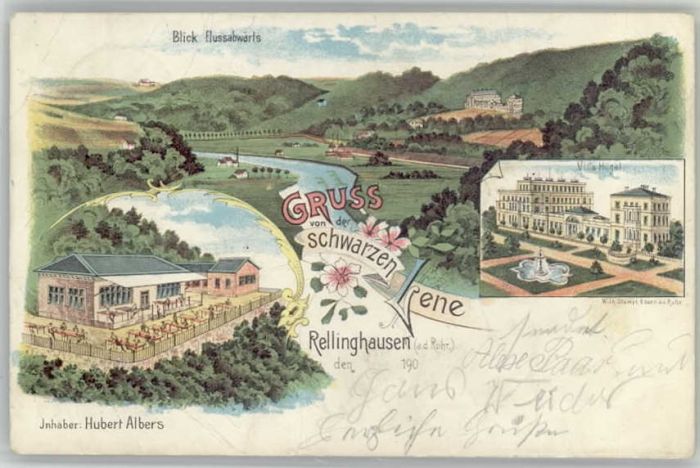 Rellinghausen Villa Hügel Schwarze Lene