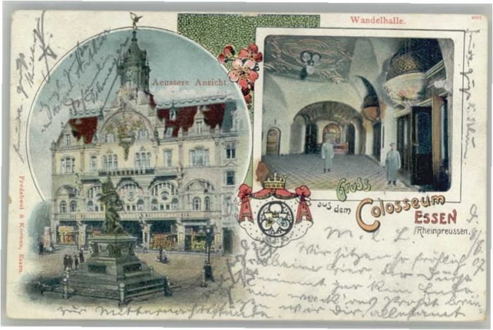 Essen Ruhr Essen Kolosseum Wandelhalle