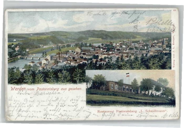 Werden Ruhr Werden Restaurant Pastoratsberg