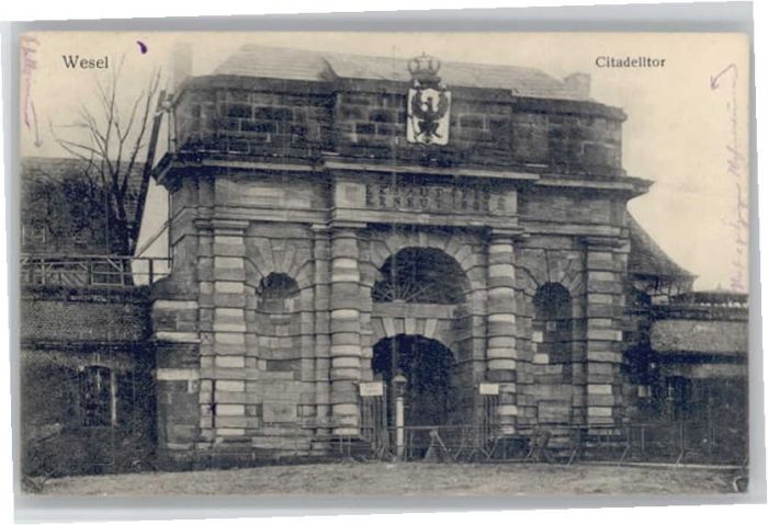 Wesel Rhein Zitadelltor