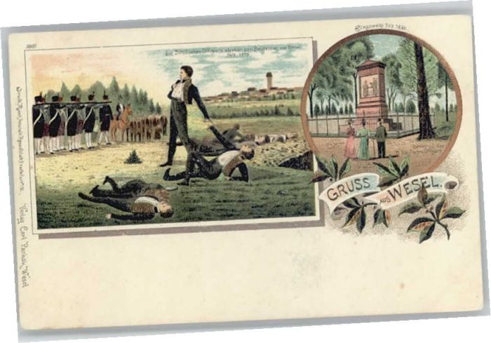 Wesel Rhein Schill Offizier