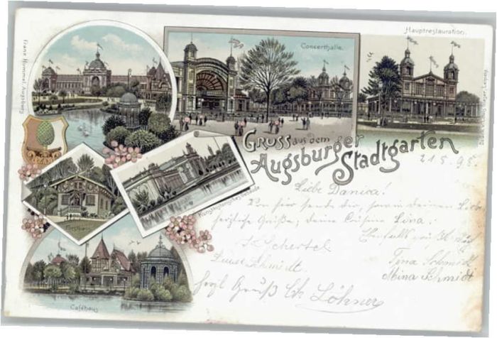 Augsburg Konzerthalle Restaurant Forsthaus Cafeh