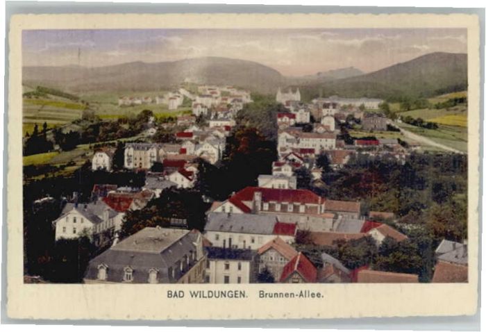 Bad Wildungen Brunnen Allee