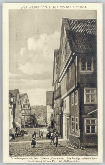 Bad Wildungen Schmiedegasse Kaffeemühle