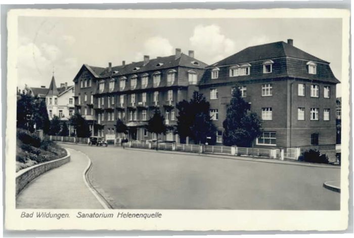 Bad Wildungen Sanatorium Helenenquelle