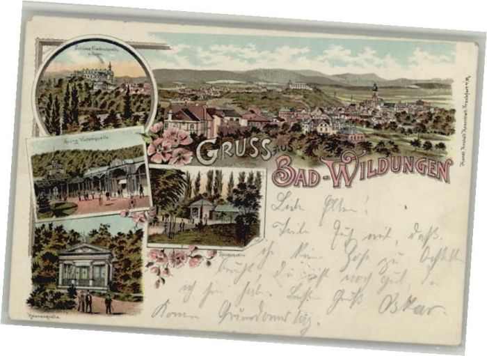 Bad Wildungen Georg Victorquelle Schloss Friedrichste