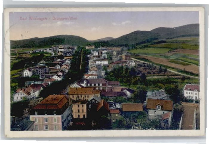 Bad Wildungen Brunnen Allee